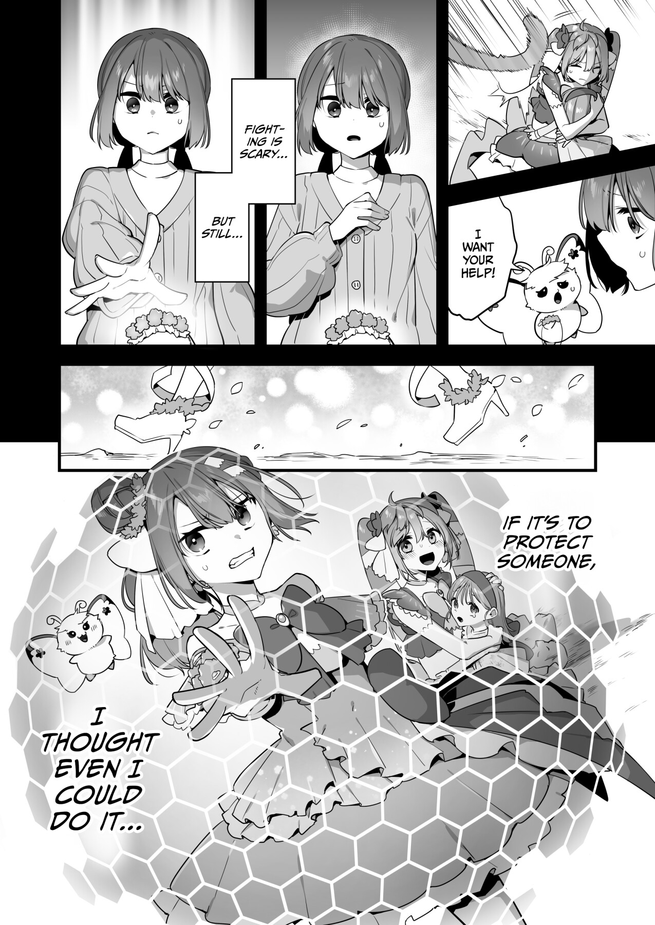 Hentai Manga Comic-Since I became a pawn of evil... I'll disgrace the magical girl 2-Read-35